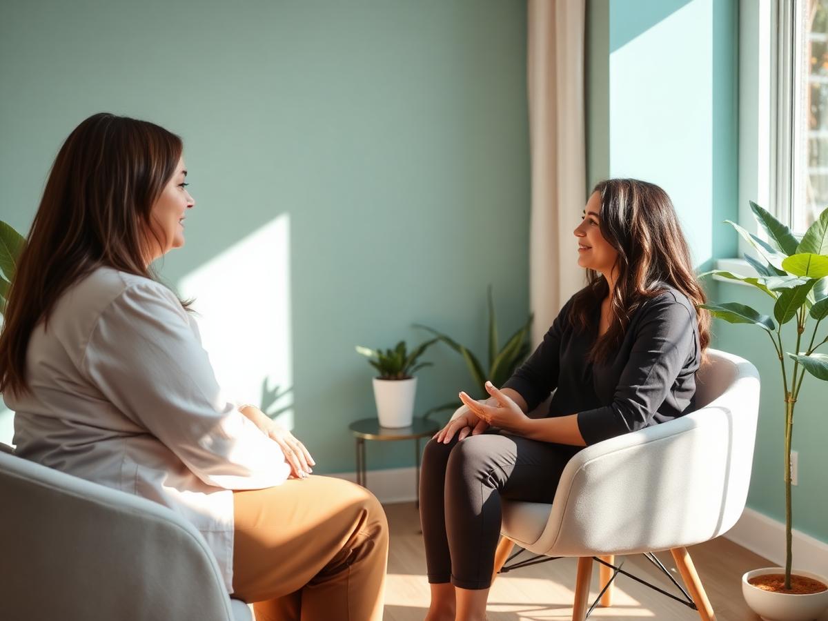 Compassionate counseling session